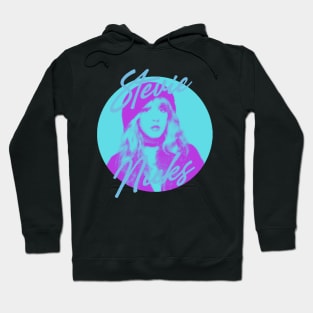 stevie nick blue vintage color Hoodie